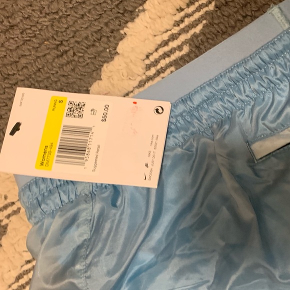 NIKE NWT Icon Clash Tempo Luxe Blue Running Shorts Women’s Small Lined - Picture 5 of 5